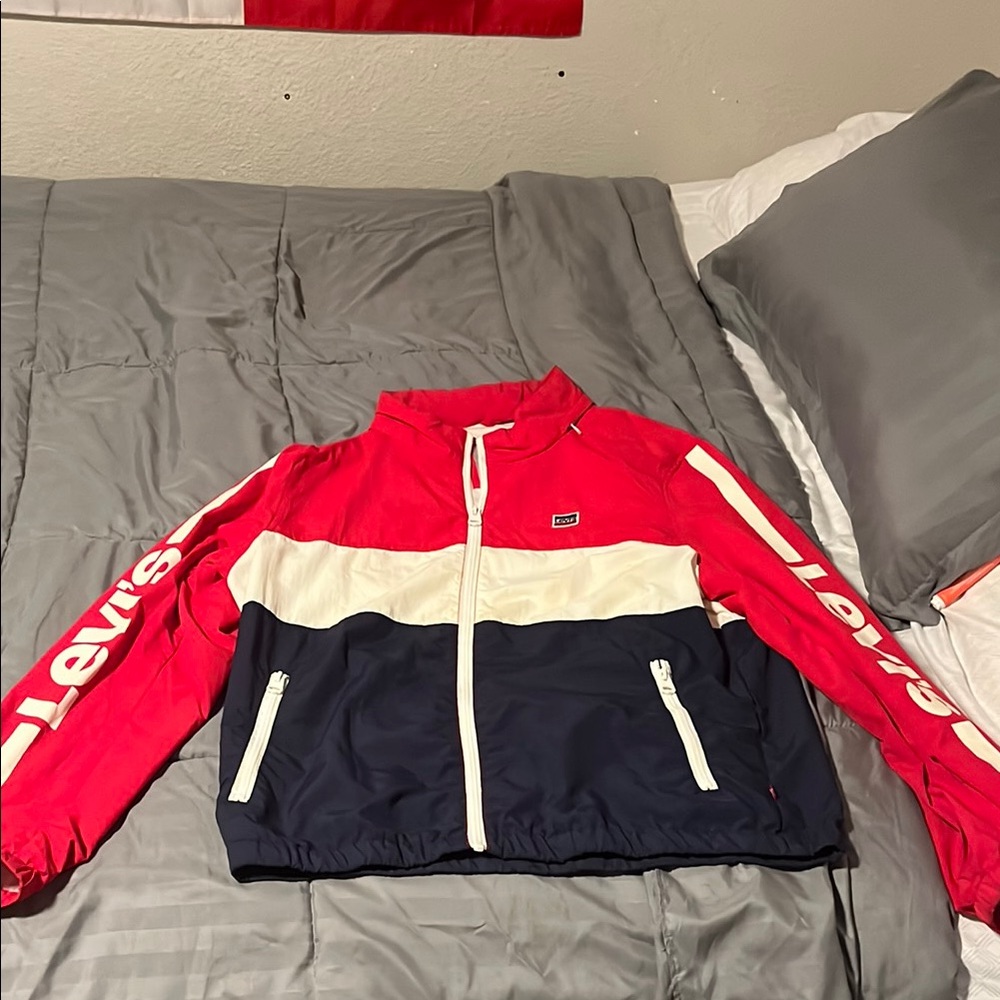 Levi's Kids Red and Navy Jacket